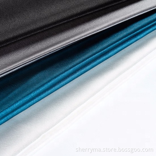 Ready goods tela bridal satin fabric for dress